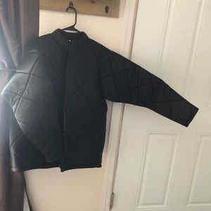 Men’s size medium black the prophecy club button up jacket